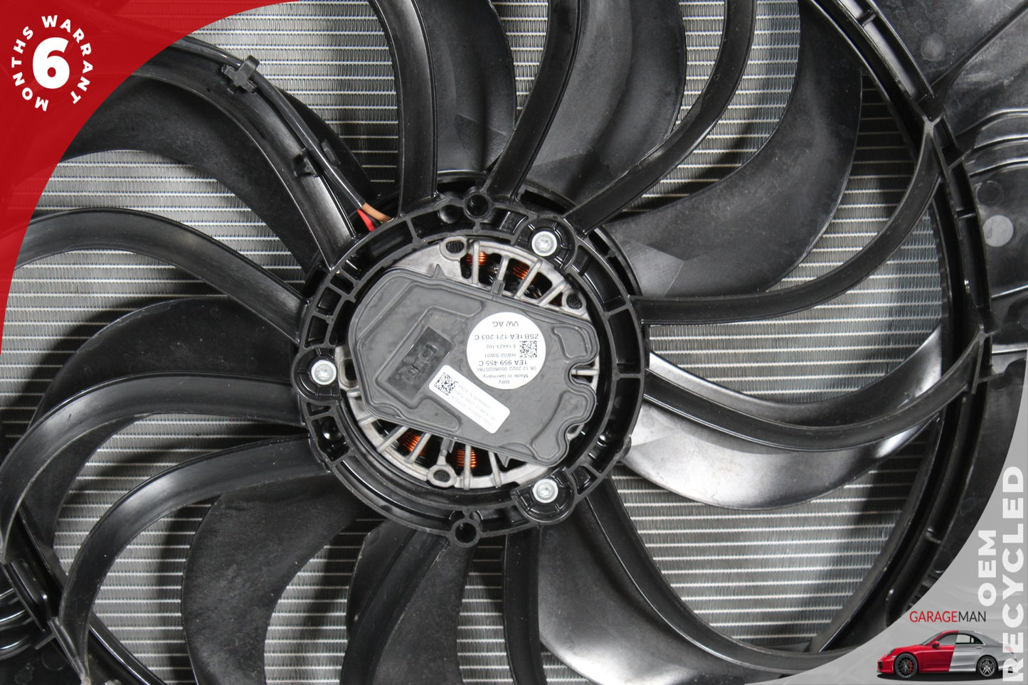 2022-2024 Audi Q4 E-tron Engine Cooling Radiator AC A/C Condenser Assembly OEM
