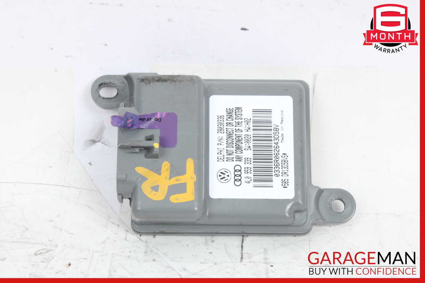 2007-2009 Audi Q7 Front Right Seat Occupant Detection Module 4L0959339
