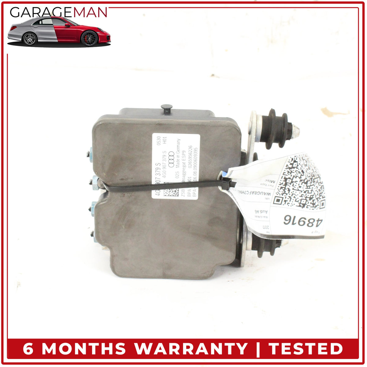 2012-2018 Audi A6 S6 ABS Anti Lock Brake Pump Module 4G0907379S OEM