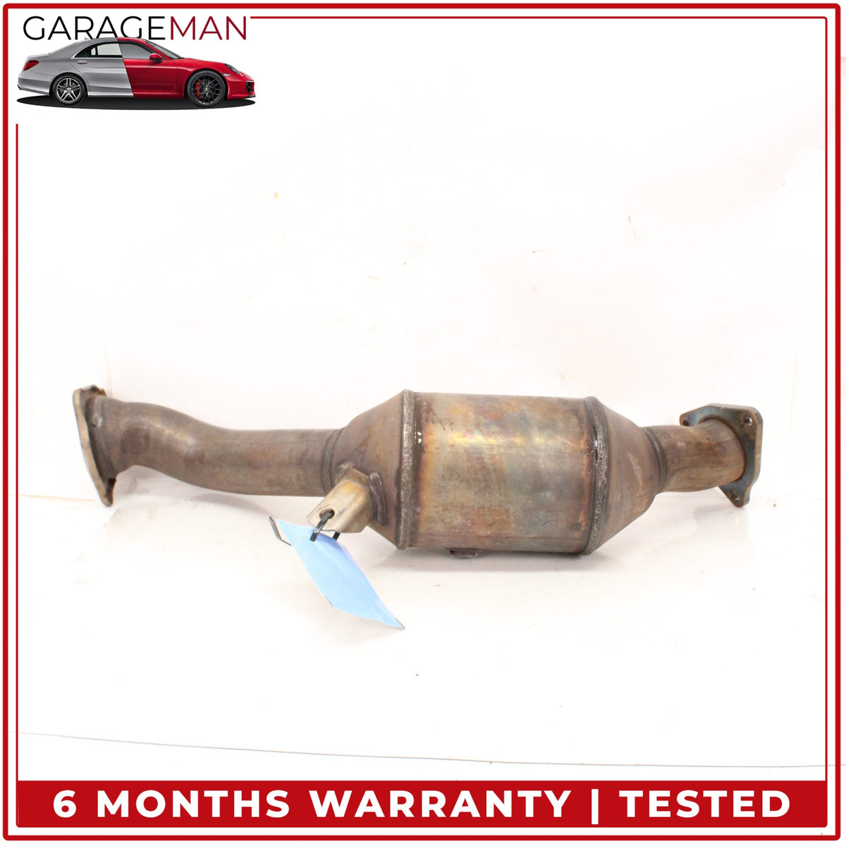 2011-2015 Audi Q7 4L 3.0L Right Side Exhaust Downpipe 7L8254350S OEM