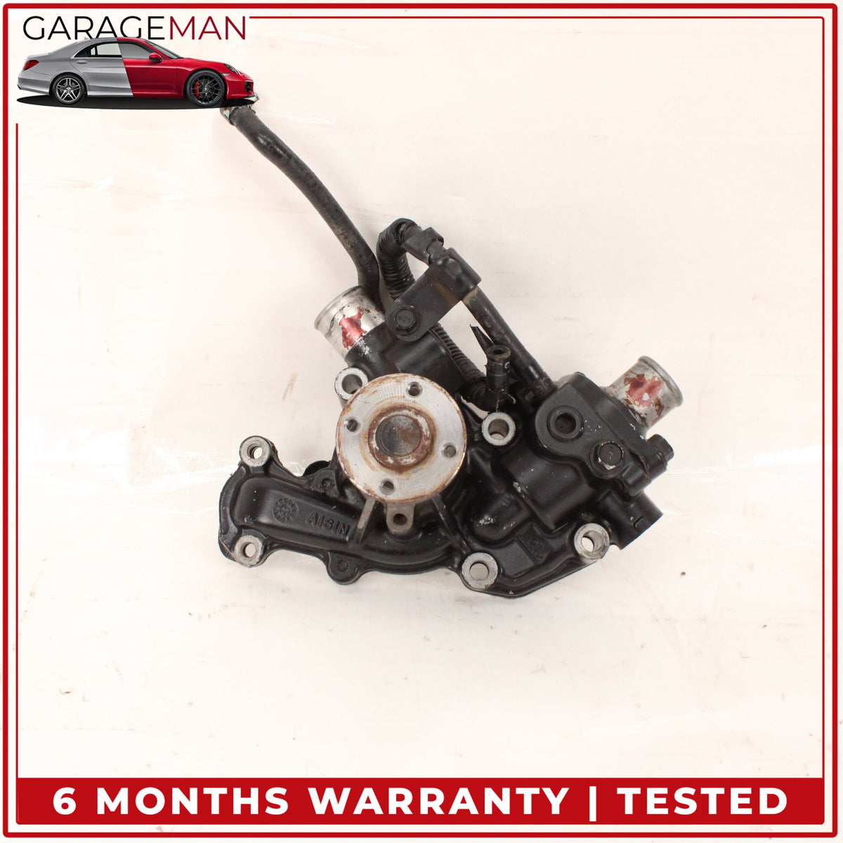 Yanmar 3TNV82A-SYB 3 Cyl Diesel Engine Coolant Motor Water Pump 11980242000 OEM