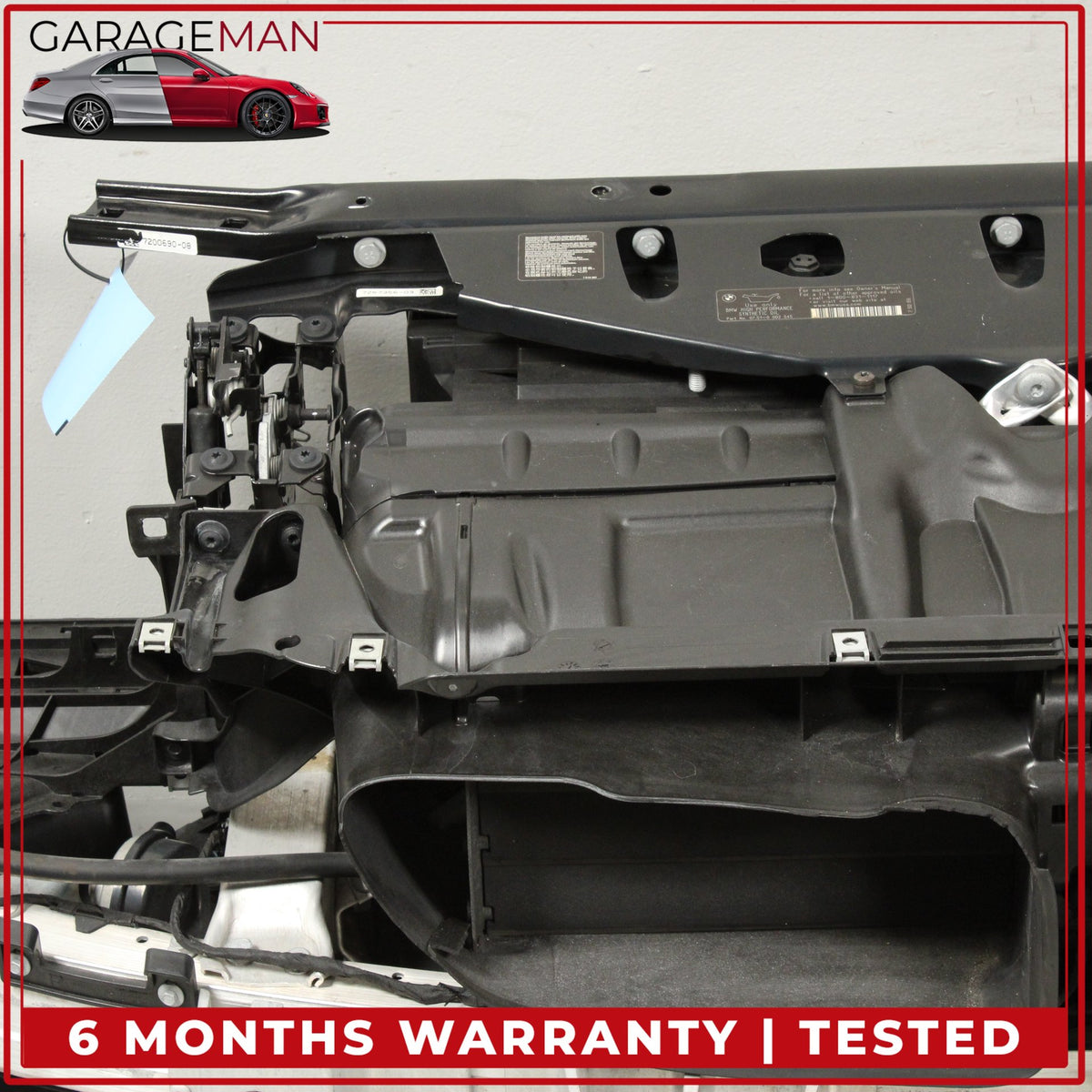 2012-2019 BMW 640i 650i F12 Front Radiator Core Support Assembly 8509743 OEM
