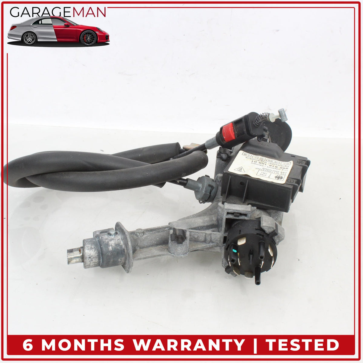 1999-2001 Porsche 911 Engine ECU Immobilizer Module w/ Ignition Lock Housing OEM