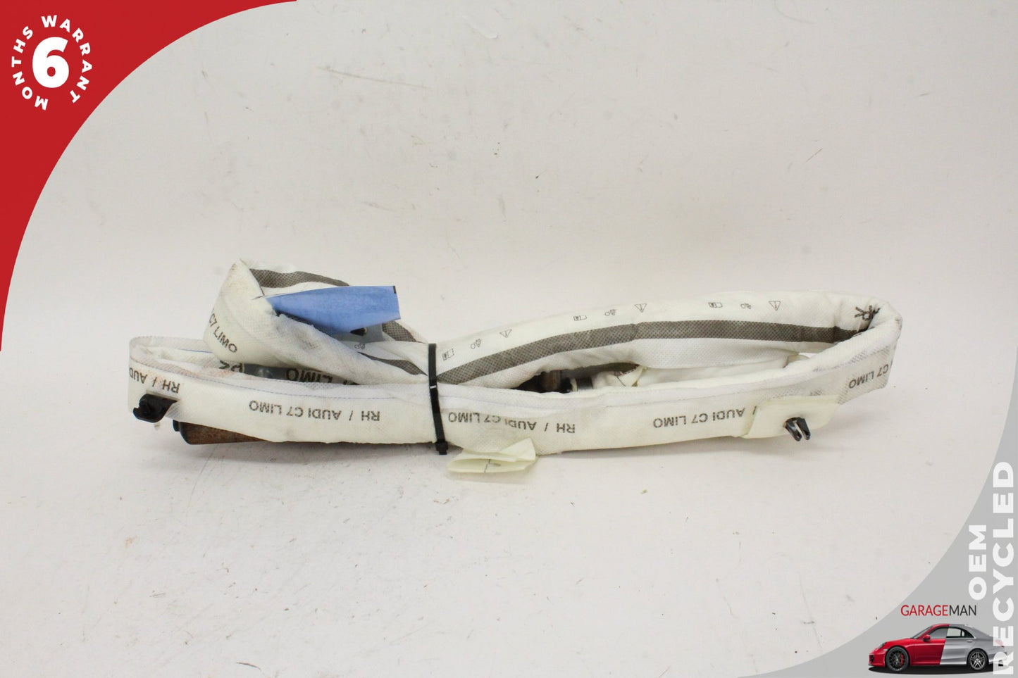 2012-2018 Audi A6 Right Passenger Side Upper Roof Curtain Air Bag 4G5880742C OEM