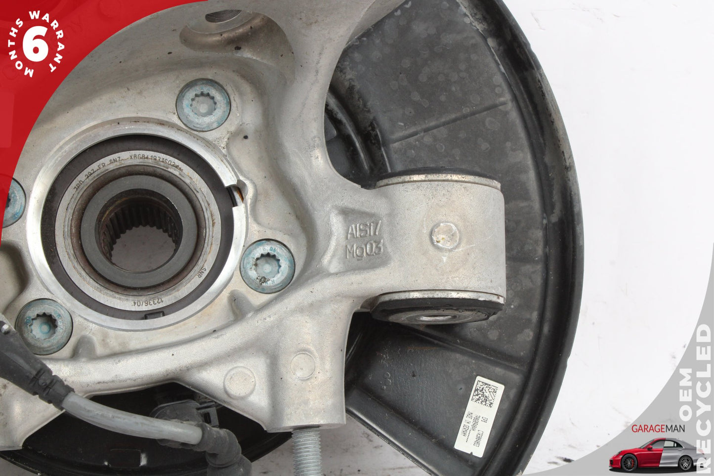 2011-2018 Porsche Cayenne 958 Rear Right Side Spindle Knuckle Wheel Hub OEM