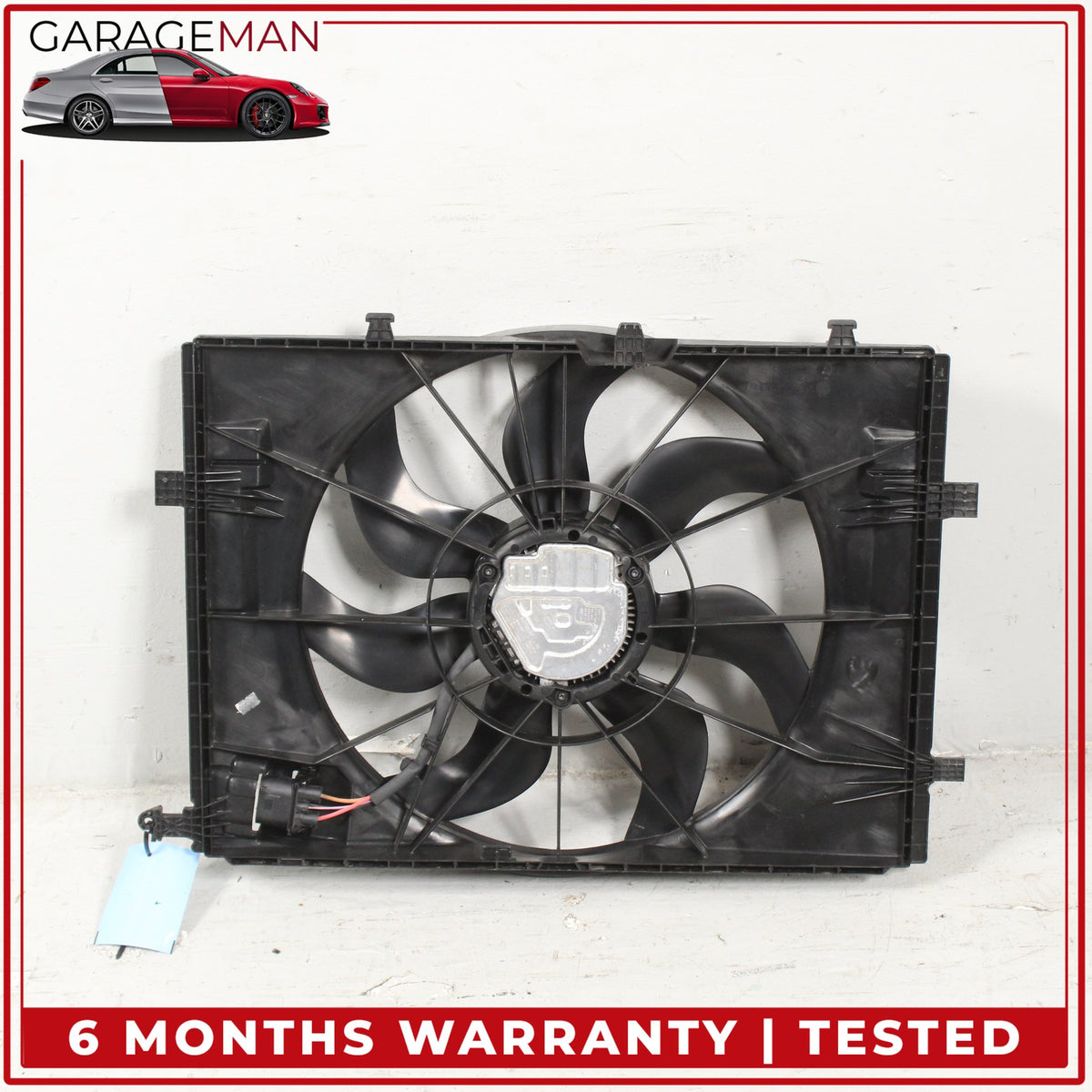 2015-2023 Mercedes-Benz C300 Engine Radiator Cooling Fan Motor Assembly 0999061000 OEM