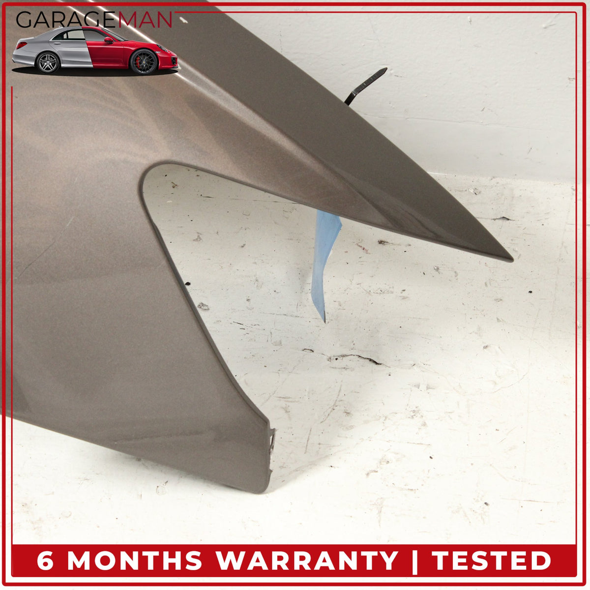 2012-2018 Audi A6 S6 Front Right Passenger Side Fender Wing Panel Gray OEM