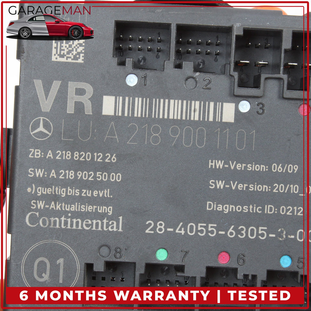 2008-2018 Mercedes W218 CLS63 AMG Right Front Door Control Module 2129004302 OEM