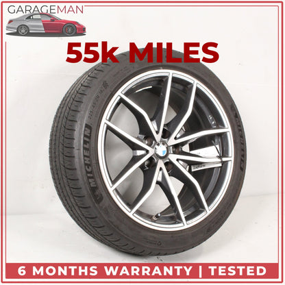 2019-2026 BMW Z4 G29 Styling 770 V-Spoke Front Wheel Rim w/ Tire 8Jx18 ET20 OEM