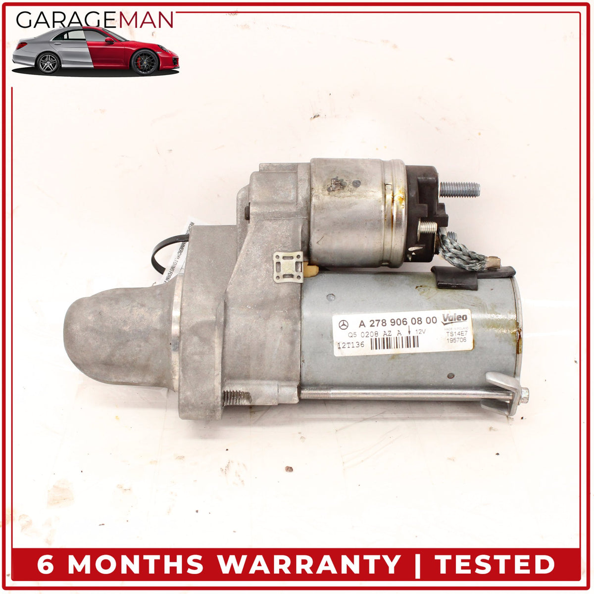 2012-2017 Mercedes C207 E550 Coupe Engine Starter Motor 2789060800 OEM