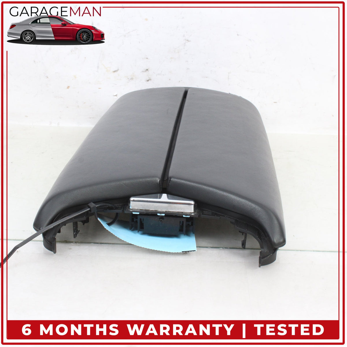 2014-2024 Maserati Ghibli M157 Levante M161 Center Armrest Lid Cover Black OEM