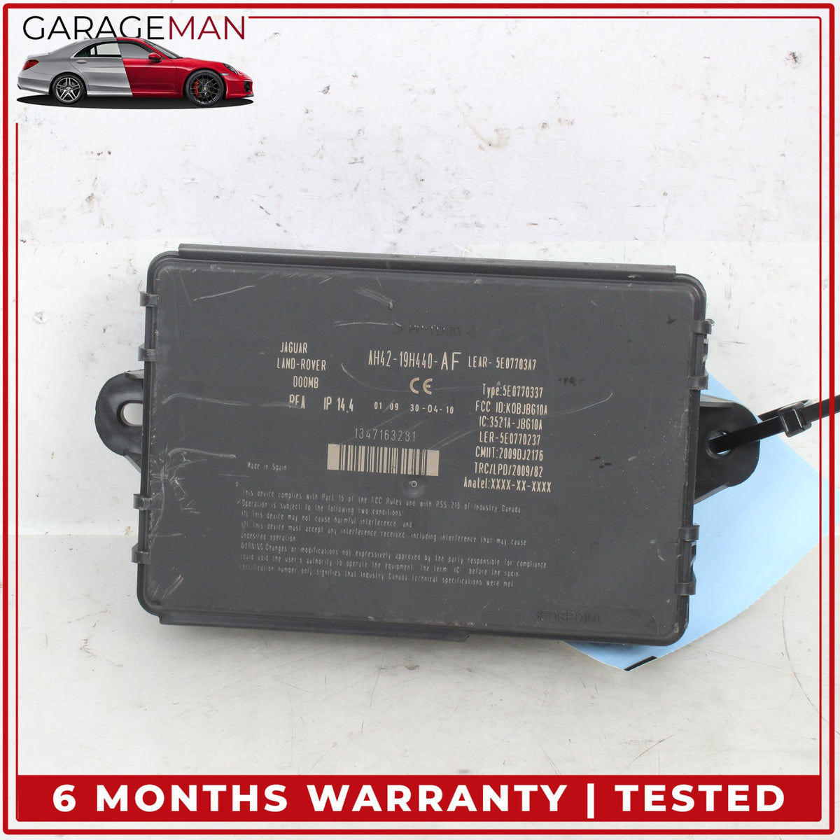 2010-2013 Range Rover L322 Keyless Go Entry Control Module AH4219H440AF OEM
