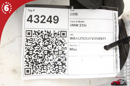 2014-2016 BMW 235i F22 RWD Front Right Passenger Side Suspension Wishbone Lower Control Arm