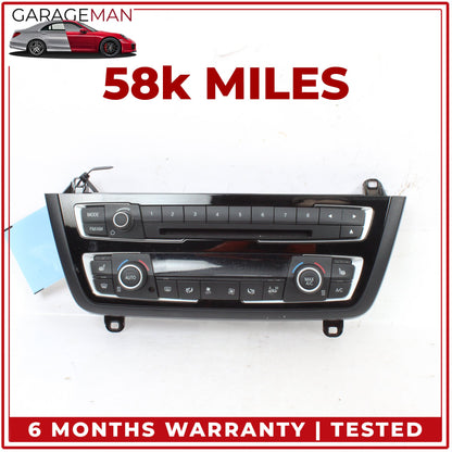 2014-2020 BMW 430i AC Temperature Climate Control Audio Radio Control Panel OEM