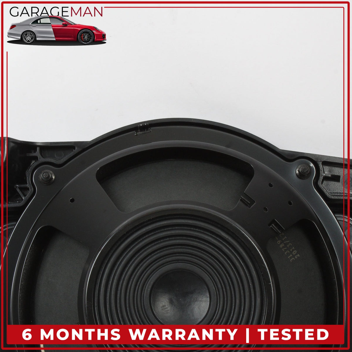 2011-2018 Audi A8 Rear Deck Audio Sound Subwoofer Speaker Set Bose OEM