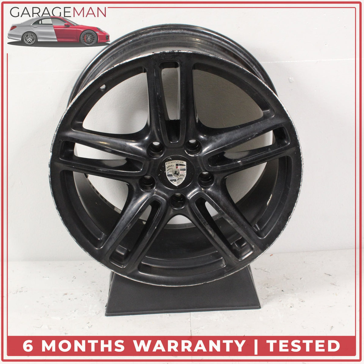 2010-2016 Porsche Panamera 970 Rear Side Wheel Rim 10JX19H2 ET61 97036216000 OEM