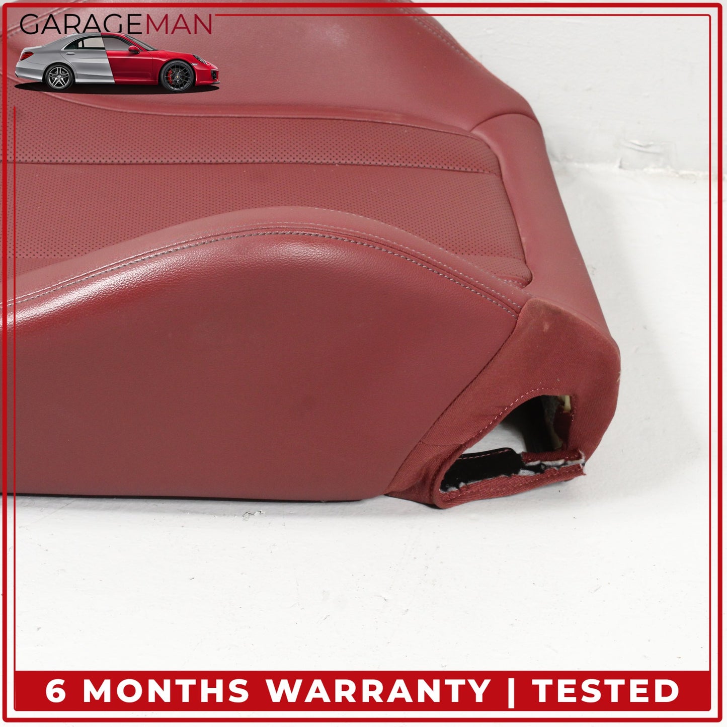 2019-2025 BMW 330i M340i Front Left Driver Side Top Upper Seat Cushion Red OEM