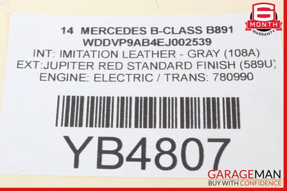 13-18 MERCEDES B-CLASS W242 W246 B250 LEFT SIDE AIRBAG AIR BAG OEM