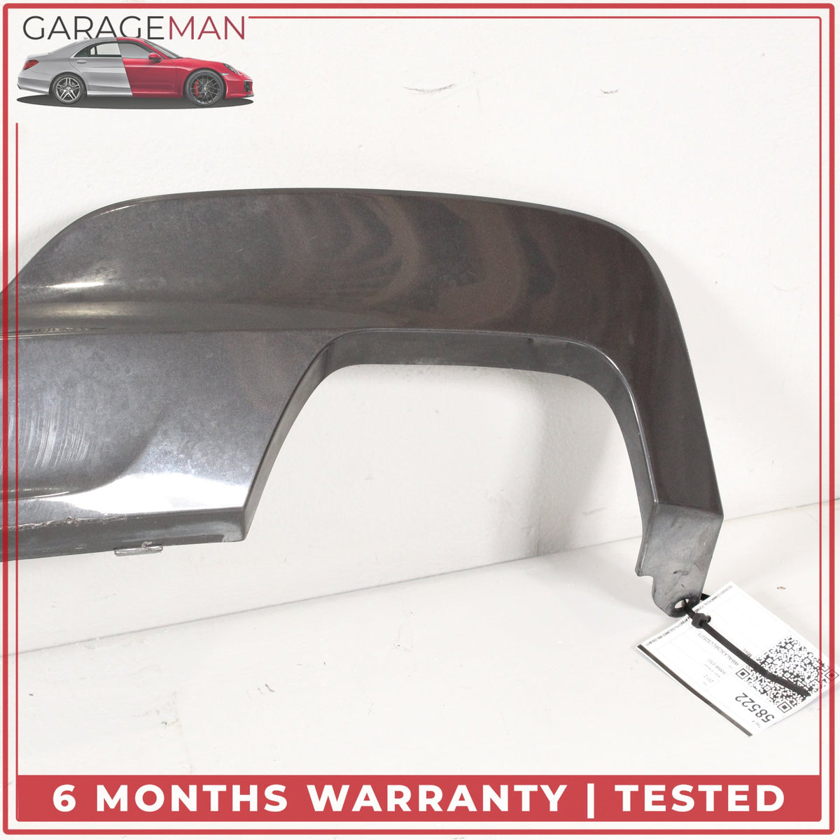 2012-2018 BMW 650i F13 Rear M-Sport Bumper Lower Muffler Diffuser Cover OEM