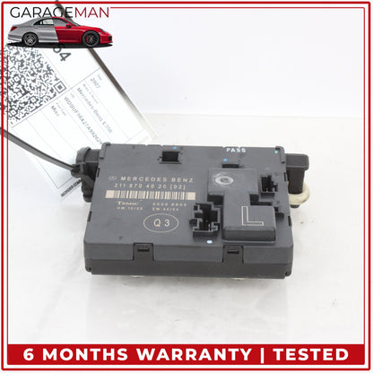 2003-2009 Mercedes W211 E350 Rear Left Side Door Control Module 2118704026 OEM