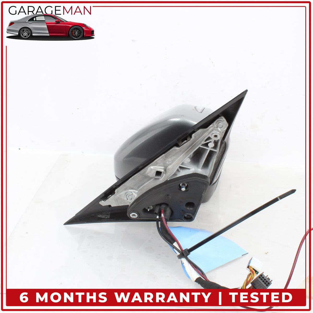 2015-2016 Mercedes W205 C300 Front Left Door Rear View Mirror w/ Blind Spot OEM