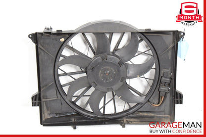 2003-2012 Mercedes R230 SL500 Engine Radiator Cooling Fan Motor Assembly OEM