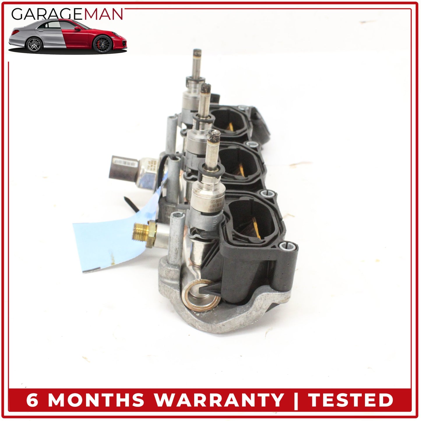 2009-2018 Audi A6 Porsche Cayenne 958 Left Lower Intake Manifold w/ Injectors