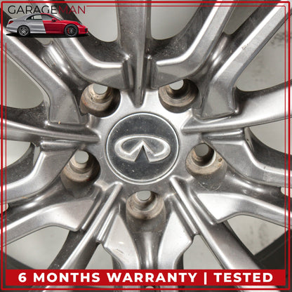 2014-2024 Infiniti Q50 V37 Front or Rear Wheel Rim w/ Tire 9Jx19 D0C004HK9C OEM