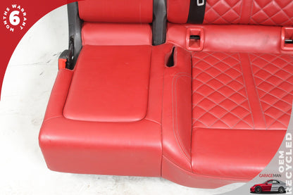 2018-2020 Audi SQ5 SUV Rear Left Driver Side Complete Seat Assembly Red OEM