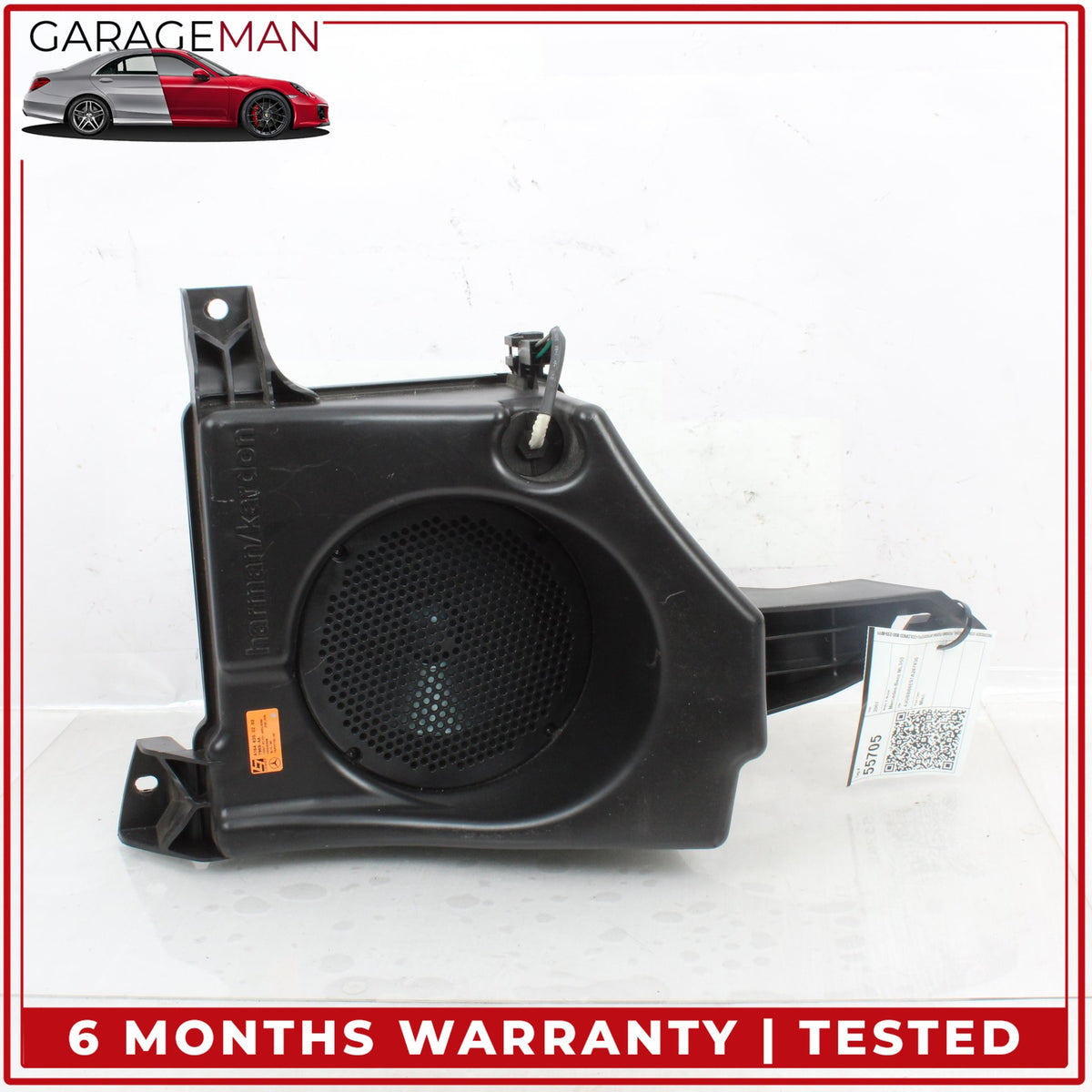 2006-2011 Mercedes W164 ML350 Rear Audio Sound Subwoofer Speaker 1648202202 OEM