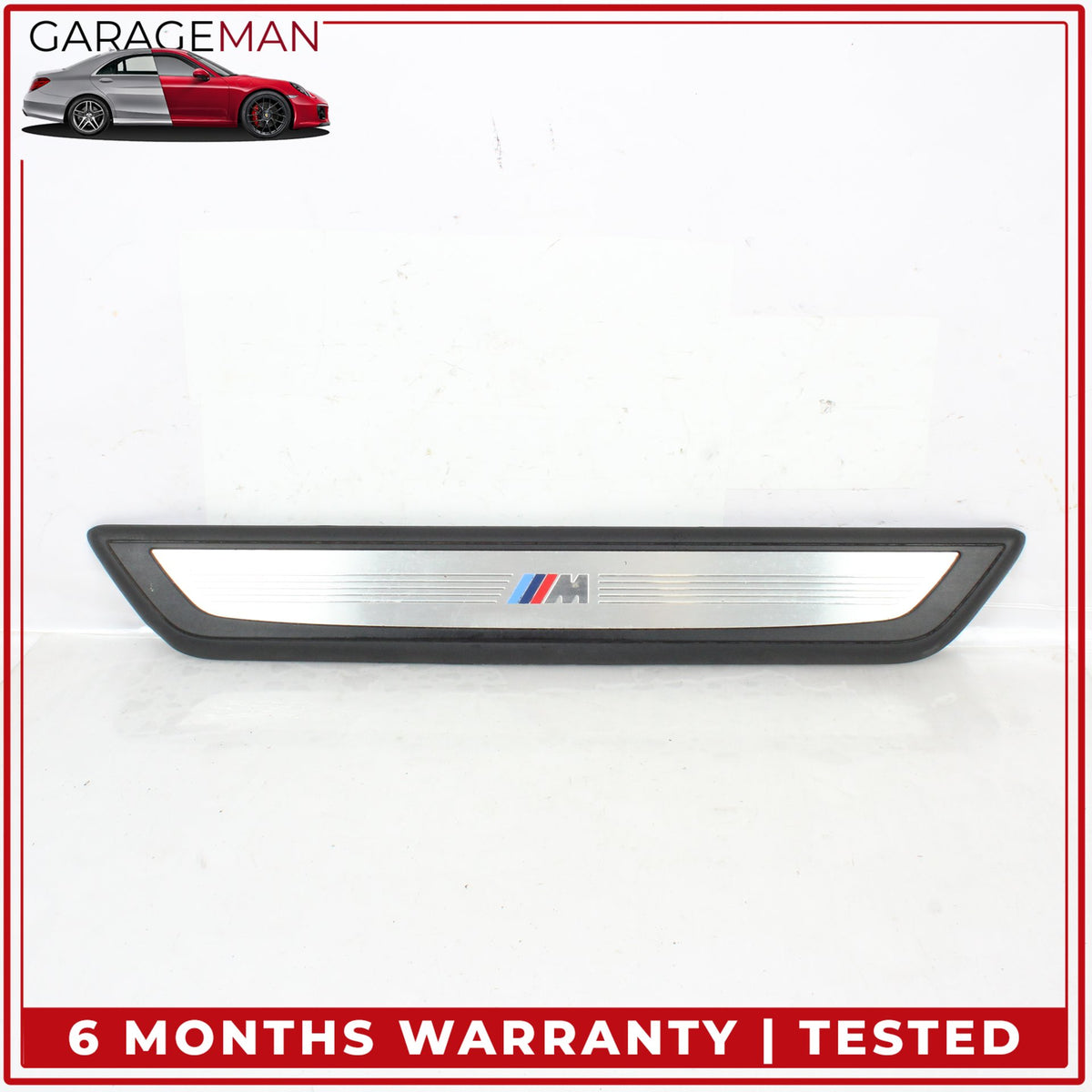 2009-2015 BMW 740i M-Sport Front and Rear Door Lower Step Sill Panel Set OEM
