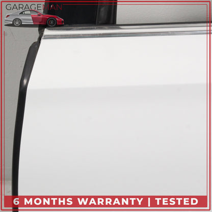 2011-2018 Audi A8 S8 Rear Left Driver Side Door Shell Glacier White Metallic OEM