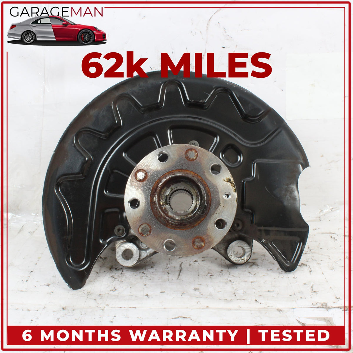 2019-2023 Audi Q3 Quattro F3 AWD Front Left Spindle Knuckle Wheel Hub OEM