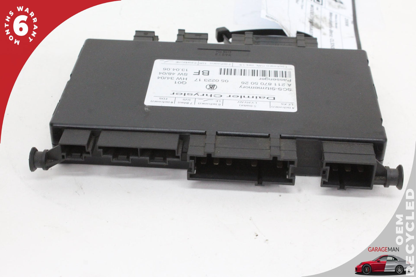 2003-2012 Mercedes W219 CLS500 Front Right Seat Control Module 2118705026 OEM