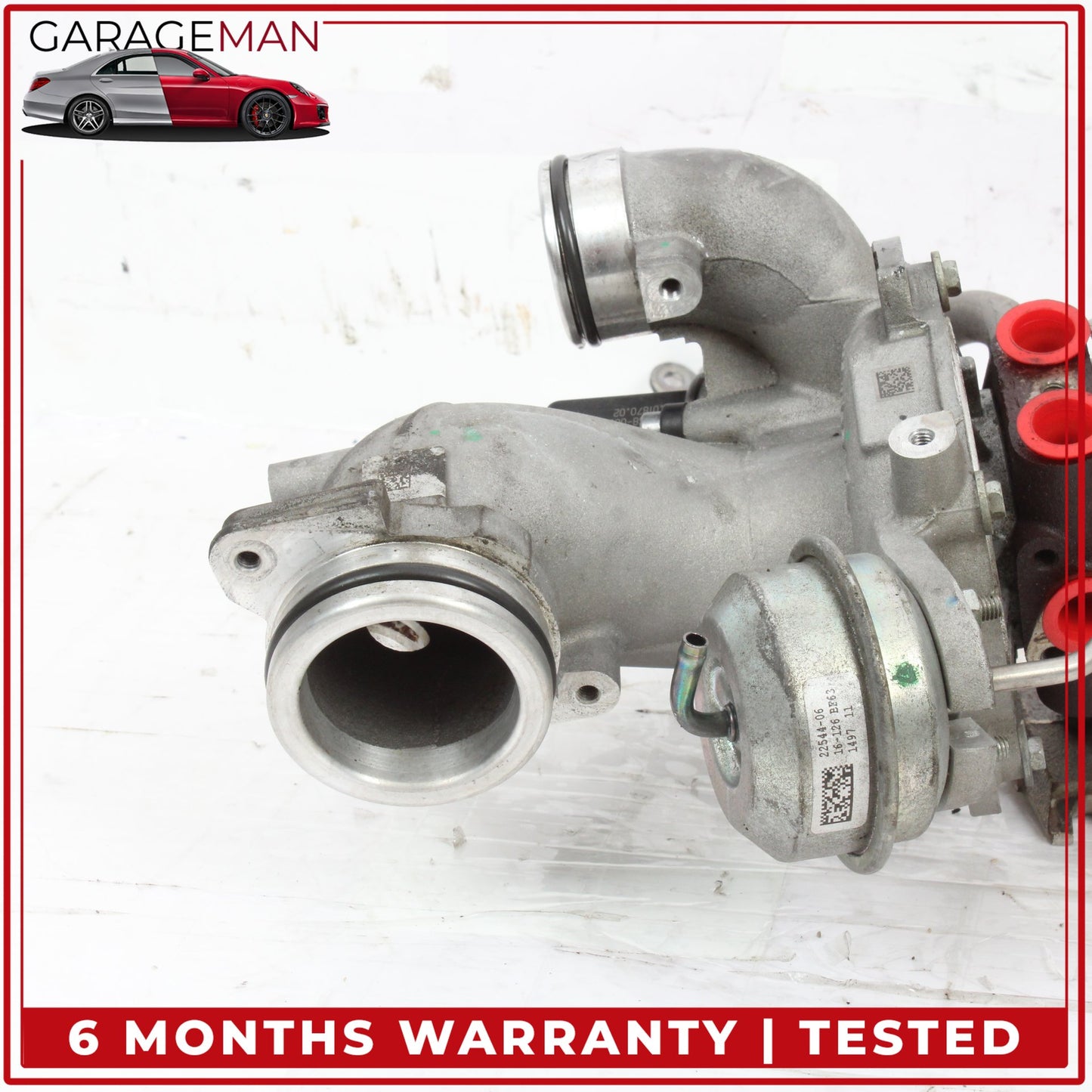 2015-2017 Mercedes W222 S550e M276 Engine Right Side Turbocharger 2760901680 OEM