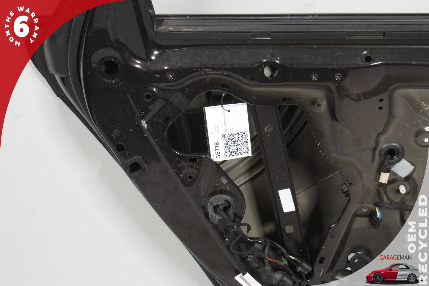 2011-2018 Audi A8 Quattro Rear Left Side Door Shell Panel 4H4833051D OEM