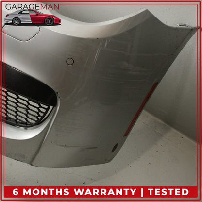 2013-2015 BMW 740i F01 Front Bumper Cover Panel Silver Metallic 7332262 OEM