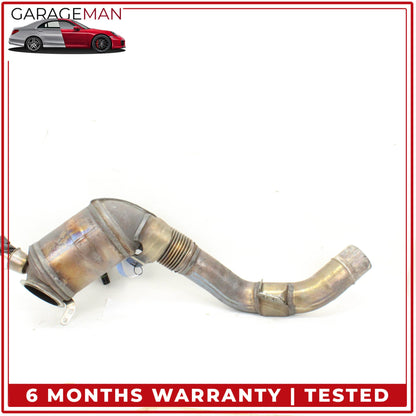 2010-2017 BMW 550i F07 Right Passenger Side Exhaust Downpipe 7645440 OEM