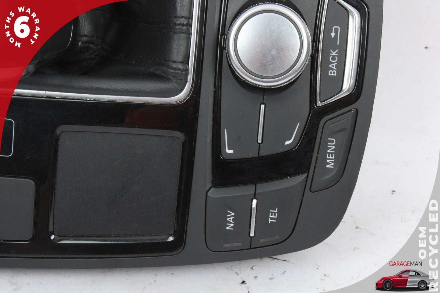 2012-2015 Audi A6 Front Center Console Switches w/ Trim &amp; Shifter Knob OEM