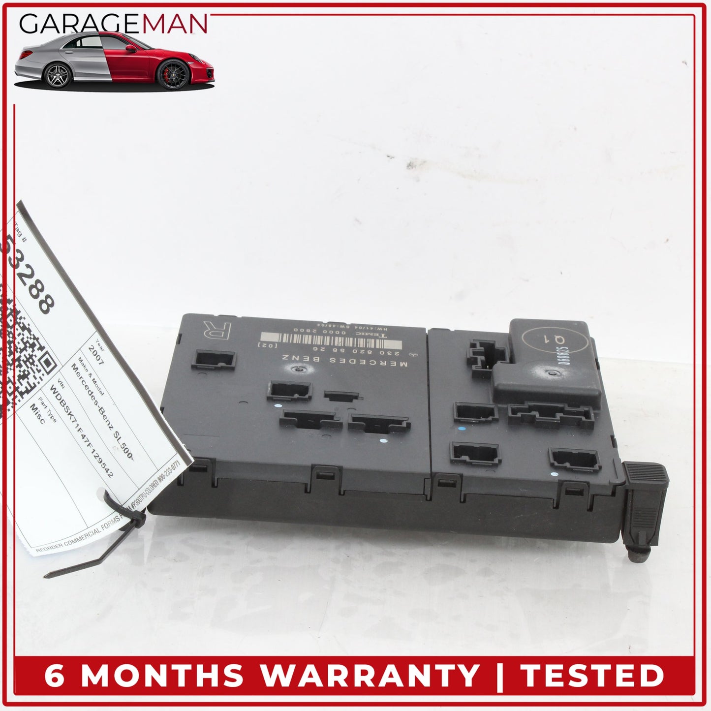 2003-2012 Mercedes R230 SL500 Front Right Side Door Control Module Unit OEM