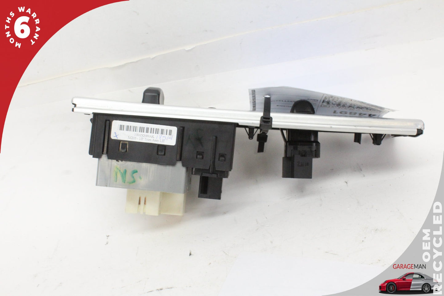 2002-2005 Ford Thunderbird Headlight Control Switch Panel w/ Trim 5W63B89AB OEM