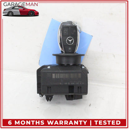 2008-2014 Mercedes W207 E350 E550 Ignition Switch Module w/ Key 2075450108 OEM