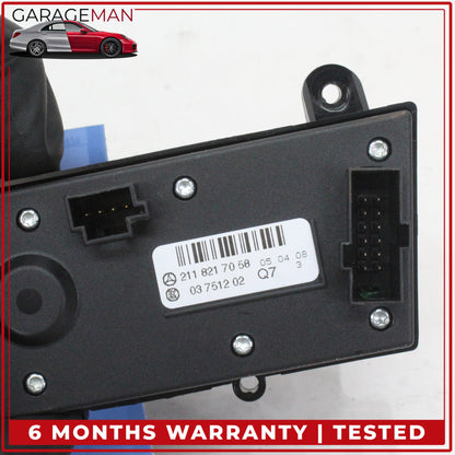 2003-2011 Mercedes W219 CLS550 E550 Air Suspension Control Switch 2118217058 OEM