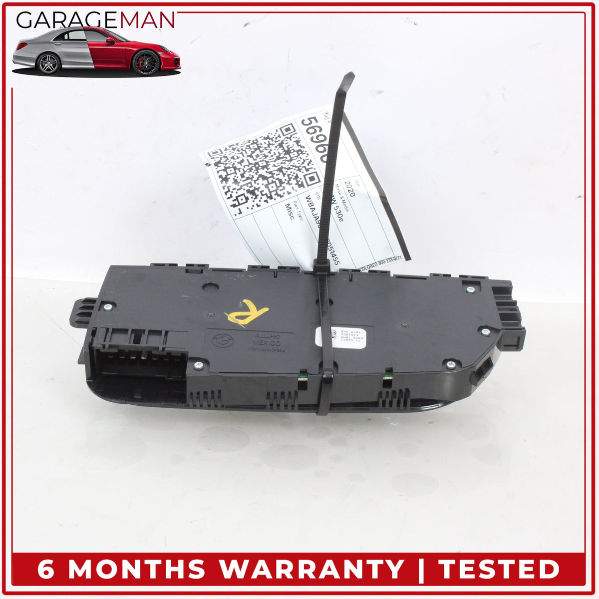 2017-2023 BMW 530e Front Right Side Seat Adjustment Control Switch 9384914 OEM