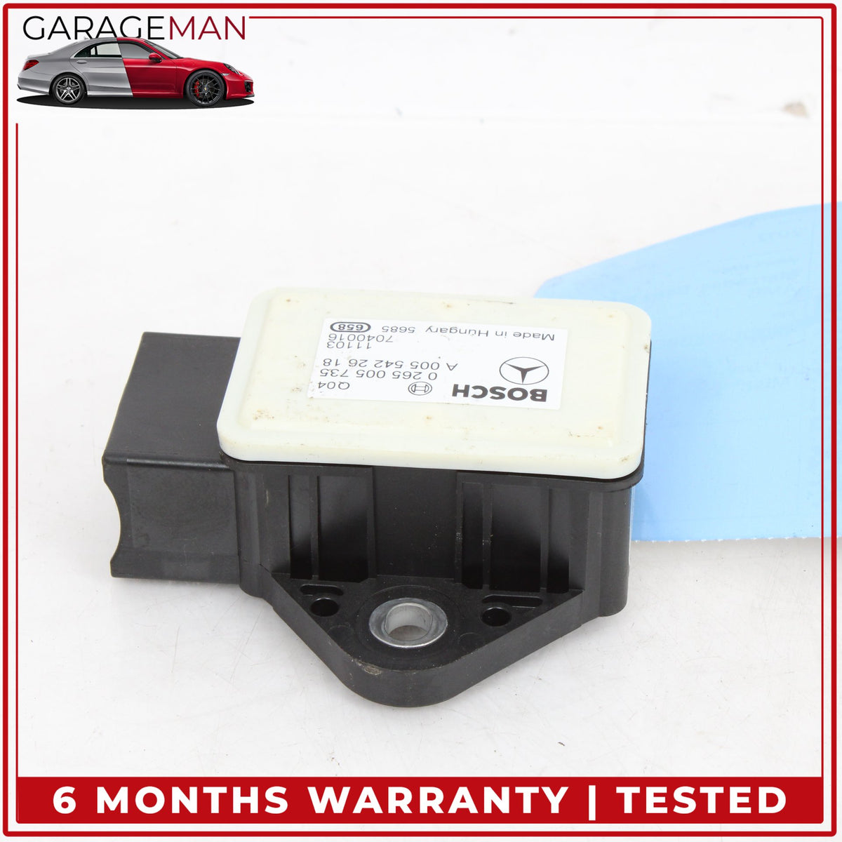 2010-2018 Mercedes W218 CLS63 AMG Acceleration Yaw Rate Speed Sensor Module OEM
