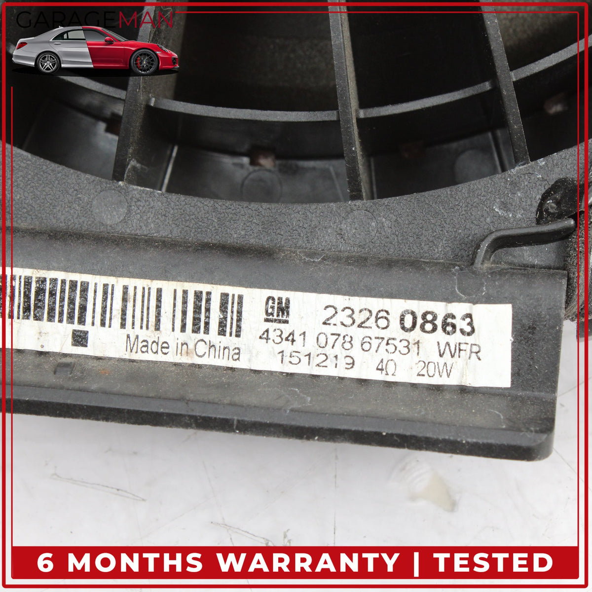 2016-2019 Buick Cascada Front and Rear Sound Audio Speaker Set of 4 Pc OEM