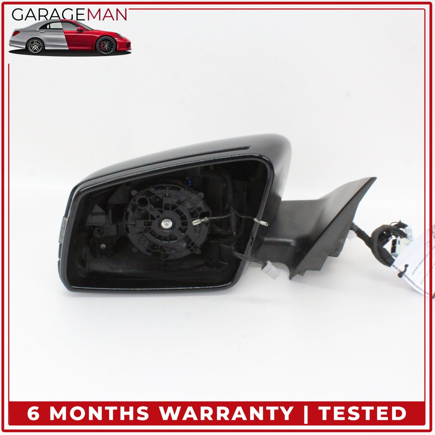 2014-2019 Mercedes-Benz CLA250 W117 Sedan Front Left Door Rear View Mirror w/ Blind Spot 1178100776 OEM