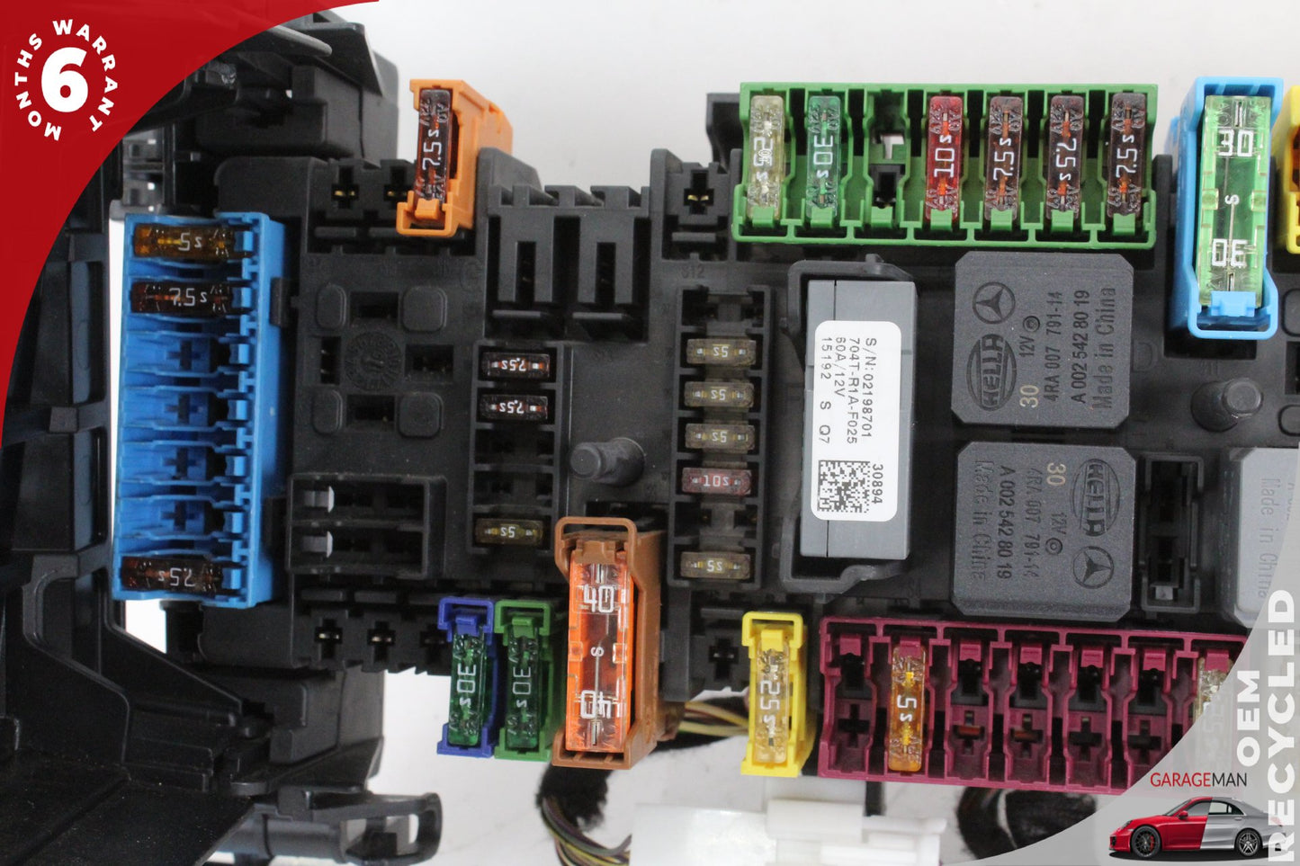 2014-2020 Mercedes W117 CLA45 AMG Right Dashboard Relay Terminal Fusebox OEM