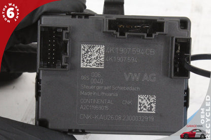 2022-2024 Audi A3 Sedan Sunroof Control Module 4K1907594CB