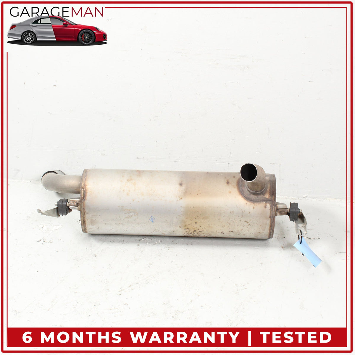 2012-2018 BMW 320i xDrive Rear Exhaust Muffler Silencer 7627073 OEM